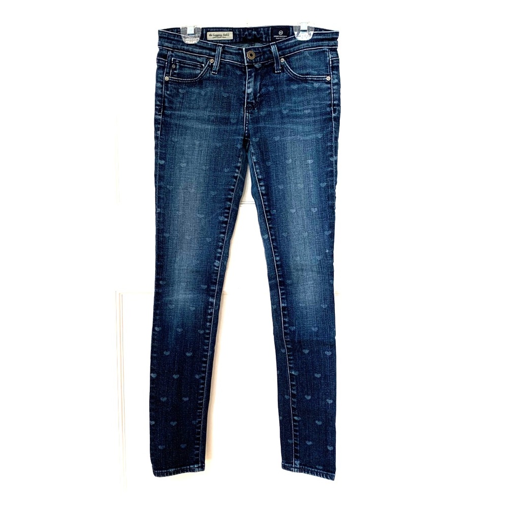 AG Jeans with heart pattern